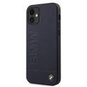 Etui BMW BMHCP12SSLLNA iPhone 12 mini 5,4" granatowy/navy hardcase Signature Logo Imprint