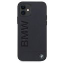 Etui BMW BMHCP12SSLLNA iPhone 12 mini 5,4" granatowy/navy hardcase Signature Logo Imprint