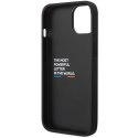 Etui BMW BMHCP13M22NBCK iPhone 13 6.1" czarny/black Leather Carbon