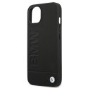 Etui BMW BMHCP13MSLLBK iPhone 13 6,1" czarny/black hardcase Signature Logo Imprint