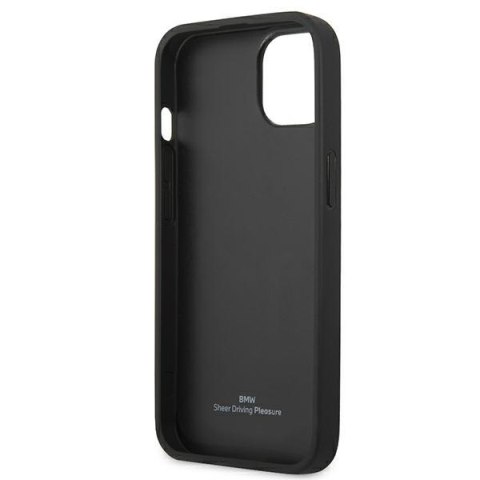 Etui BMW BMHCP13MTRTBK iPhone 13 6,1" czarny/black hardcase M Collection Triangles