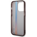 Etui BMW BMHCP14L22HVGV iPhone 14 Pro 6.1" czarny/black IML Tricolor Stripe