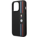 Etui BMW BMHCP14L22PPMK iPhone 14 Pro 6,1" czarny/black Tricolor M Collection