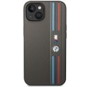 Etui BMW BMHCP14M22PPMA iPhone 14 Plus 6,7" szary/grey Tricolor M Collection