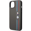 Etui BMW BMHCP14M22PPMA iPhone 14 Plus 6,7" szary/grey Tricolor M Collection