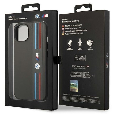 Etui BMW BMHCP14M22PPMA iPhone 14 Plus 6,7" szary/grey Tricolor M Collection