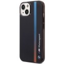 Etui BMW BMHCP14S22HVGV iPhone 14 6.1" czarny/black IML Tricolor Stripe