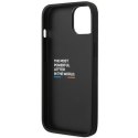 Etui BMW BMHCP14S22NBCK iPhone 14 6,1" czarny/black Leather Carbon