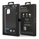 Etui BMW BMHCP14S22NBCK iPhone 14 6,1" czarny/black Leather Carbon