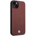 Etui BMW BMHCP14S22RFGR iPhone 14 6,1" burgundowy/burgundy Leather Diamond Pattern