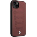 Etui BMW BMHCP14S22RPSR iPhone 14 6,1" burgundowy/burgundy Leather Seats Pattern