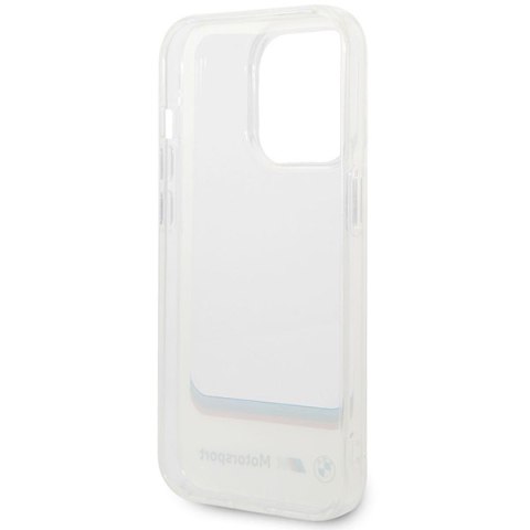 Etui BMW BMHCP14X22HMCH iPhone 14 Pro Max 6,7" biały/white Transparent Center