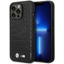 Etui BMW BMHCP14X22PMGK iPhone 14 Pro Max 6,7" czarny/black Bi Pattern