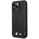 Etui BMW BMHCP14X22PMGK iPhone 14 Pro Max 6,7" czarny/black Bi Pattern