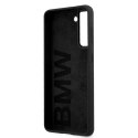 Etui BMW BMHCS21MSLBLBK S21+ G996 czarny/black hardcase Silicone M Collection Big Logo