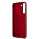 Etui BMW BMHCS21SSLBLRE S21 G991 czerwony/red hardcase Silicone Signature Logo