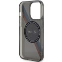 Etui BMW BMHMP14XHDTK iPhone 14 Pro Max 6,7" szary/grey hardcase Tricolor Stripes MagSafe