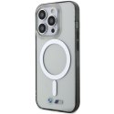 Etui BMW BMHMP14LHCRS iPhone 14 Pro 6.1" transparent hardcase Silver Ring MagSafe