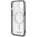 Etui BMW BMHMP14MHCRS iPhone 14 Plus 6.7" transparent hardcase Silver Ring MagSafe