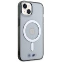 Etui BMW BMHMP14SHCRS iPhone 14 6.1" transparent hardcase Silver Ring MagSafe