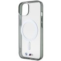 Etui BMW BMHMP14SHCRS iPhone 14 6.1" transparent hardcase Silver Ring MagSafe