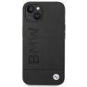 Etui BMW BMHMP14SSLBLBK iPhone 14 6,1" czarny/black hardcase Silicone Signature Logo Magsafe