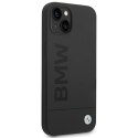 Etui BMW BMHMP14SSLBLBK iPhone 14 6,1" czarny/black hardcase Silicone Signature Logo Magsafe