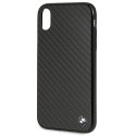 Etui hardcase BMW BMHCI61MBC iPhone Xr czarny/black Siganture-Carbon