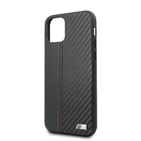Etui hardcase BMW BMHCN61MCARBK iPhone 11 6,1" / Xr czarny/black PU Carbon