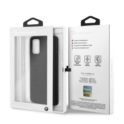 Etui hardcase BMW BMHCS67LLSB S20+ G985 czarny/black Signature