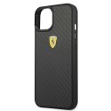 Ferrari FEHCP13SFCABK iPhone 13 mini5,4" czarny/black hardcase On Track Real Carbon