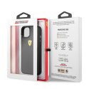 Ferrari FEHCP13SFCABK iPhone 13 mini5,4" czarny/black hardcase On Track Real Carbon