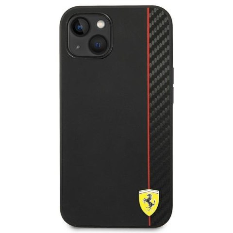 Ferrari FEHCP14MAXBK iPhone 14 Plus / 15Plus 6.7" czarny/black hardcase Carbon