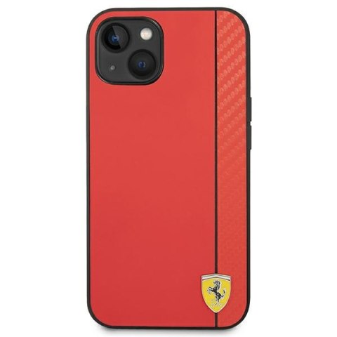 Ferrari FEHCP14MAXRE iPhone 14 Plus / 15Plus 6.7" czerwony/red hardcase Carbon