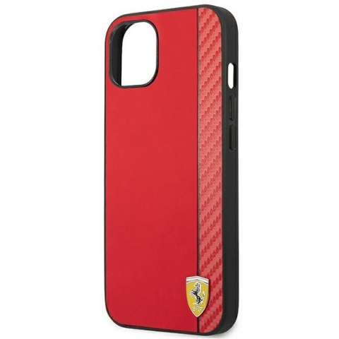 Ferrari FEHCP14MAXRE iPhone 14 Plus / 15Plus 6.7" czerwony/red hardcase Carbon