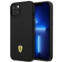 Ferrari FEHCP14MSIBBK iPhone 14 Plus / 15 Plus 6,7" czarny/black hardcase Silicone Metal Logo