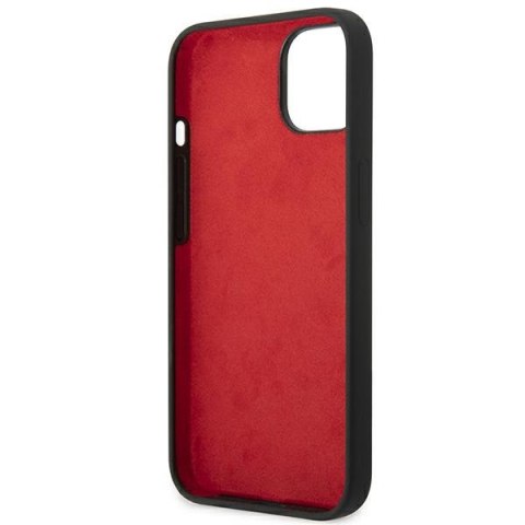 Ferrari FEHCP14MSIBBK iPhone 14 Plus / 15 Plus 6,7" czarny/black hardcase Silicone Metal Logo