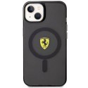 Ferrari FEHMP14MURKK iPhone 14 Plus / 15 Plus 6.7" czarny/black hardcase Translucent Magsafe