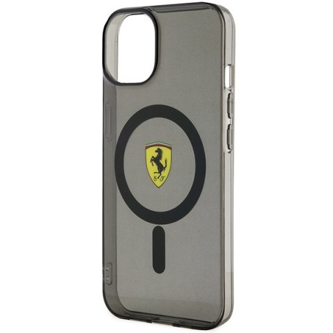 Ferrari FEHMP14MURKK iPhone 14 Plus / 15 Plus 6.7" czarny/black hardcase Translucent Magsafe