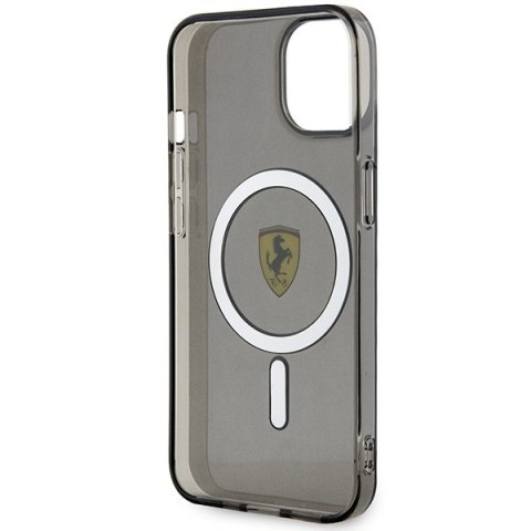 Ferrari FEHMP14MURKK iPhone 14 Plus / 15 Plus 6.7" czarny/black hardcase Translucent Magsafe