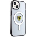 Ferrari FEHMP14MURKT iPhone 14 Plus / 15 Plus 6.7" przezroczysty/transparent hardcase Outline Magsafe