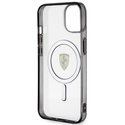 Ferrari FEHMP14SURKT iPhone 14 / 15 / 136.1" przezroczysty/transparent hardcase Outline Magsafe