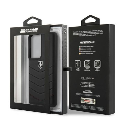 Ferrari FEHQUHCS21LBK S21 Ultra G998czarny/black hardcase Off Track Quilted