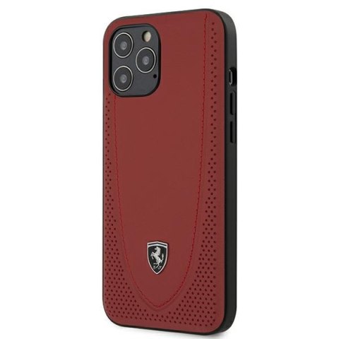 Ferrari FEOGOHCP12LRE iPhone12 Pro Max 6,7" czerwony/red hardcase Off Track Perforated
