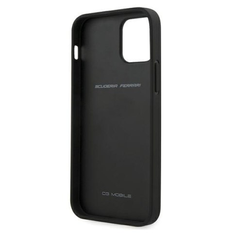 Ferrari FEOGOHCP12MBK iPhone12/12 Pro 6,1" czarny/black hardcase Off Track Perforated