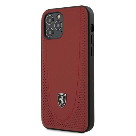 Ferrari FEOGOHCP12MRE iPhone12/12 Pro 6,1" czerwony/red hardcase Off Track Perforated