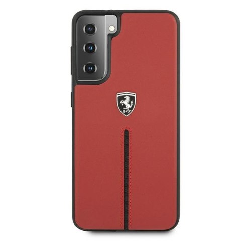 Ferrari FEOSIHCS21SRE S21 G991czerwony/red hardcase Off Track Leather Nylon Stripe