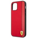 Ferrari FESAXHCP12LRE iPhone 12 Pro Max6,7" czerwony/red hardcase On Track Carbon Stripe