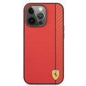 Ferrari FESAXHCP13XRE iPhone 13 Pro Max6,7" czerwony/red hardcase On Track Carbon Stripe