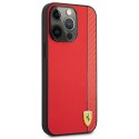 Ferrari FESAXHCP13XRE iPhone 13 Pro Max6,7" czerwony/red hardcase On Track Carbon Stripe